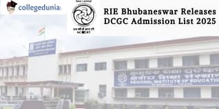 RIE Bhubaneswar Releases DCGC Admission List 2025; Check Details Here